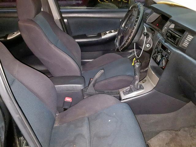 2T1BY30E15C501569 - 2005 TOYOTA COROLLA XR 黑色 照片 5