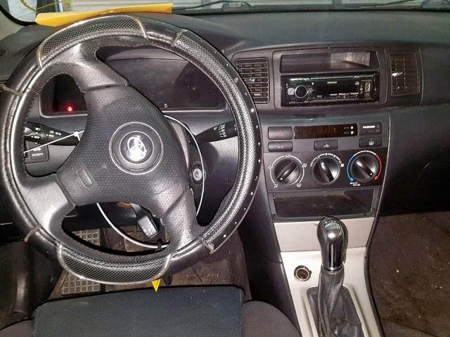 2T1BY30E15C501569 - 2005 TOYOTA COROLLA XR 黑色 照片 9