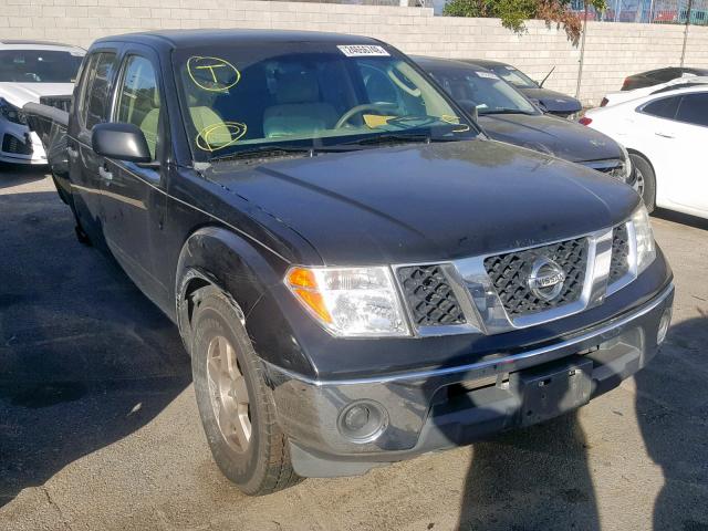 1N6AD09U17C404123 - 2007 NISSAN FRONTIER C BLACK photo 1