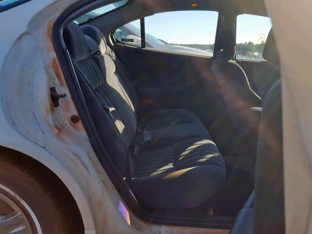1G2WK52J53F102519 - 2003 PONTIAC GRAND PRIX WHITE photo 6