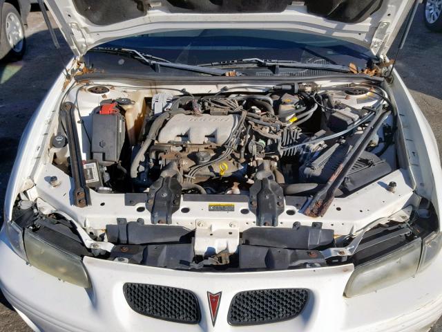1G2WK52J53F102519 - 2003 PONTIAC GRAND PRIX WHITE photo 7