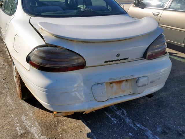1G2WK52J53F102519 - 2003 PONTIAC GRAND PRIX WHITE photo 9