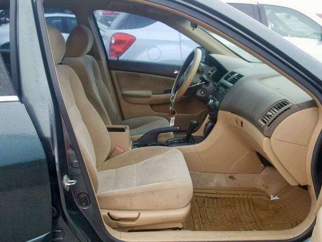 1HGCM56344A047100 - 2004 HONDA ACCORD LX GRAY photo 5