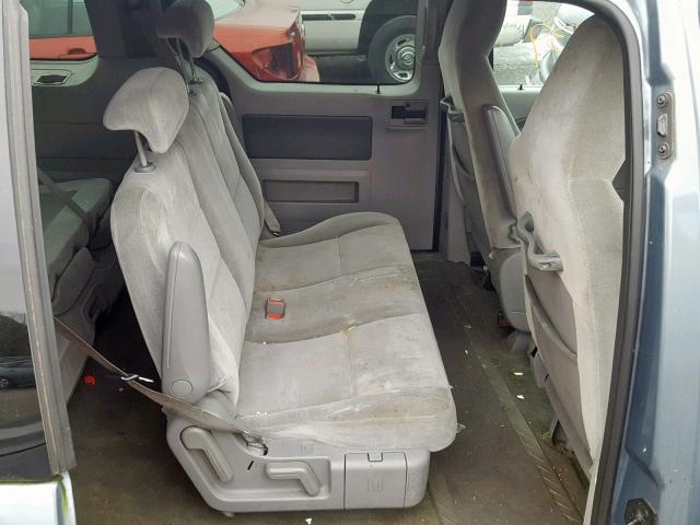 2FMZA57654BB04785 - 2004 FORD FREESTAR S WHITE photo 6