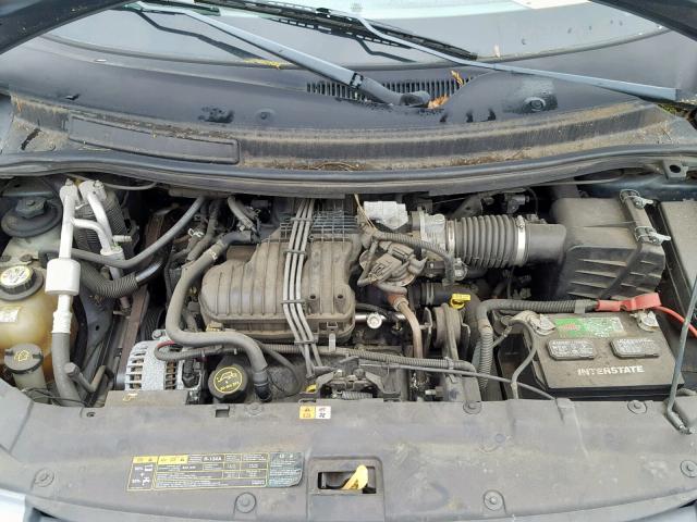 2FMZA57654BB04785 - 2004 FORD FREESTAR S WHITE photo 7