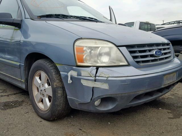 2FMZA57654BB04785 - 2004 FORD FREESTAR S WHITE photo 9