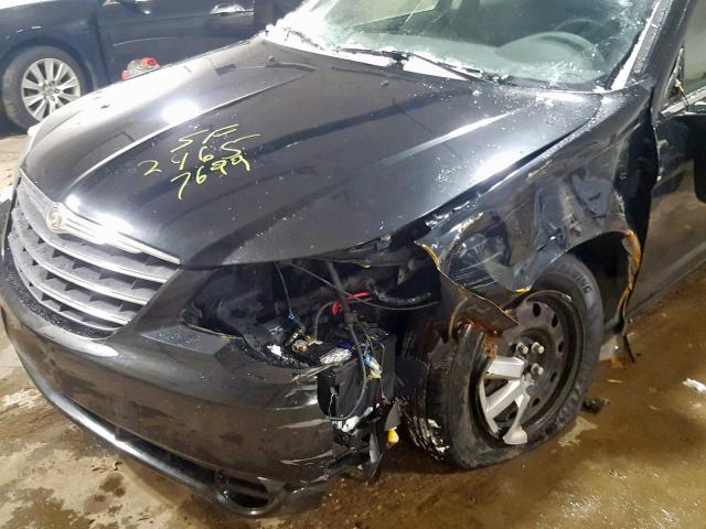 1C3CC4FB4AN158595 - 2010 CHRYSLER SEBRING TO BLACK photo 9