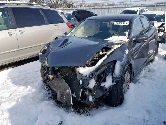 1HGCP26428A018909 - 2008 HONDA ACCORD LXP GRAY photo 2