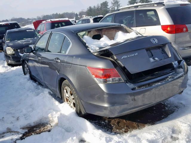 1HGCP26428A018909 - 2008 HONDA ACCORD LXP GRAY photo 3