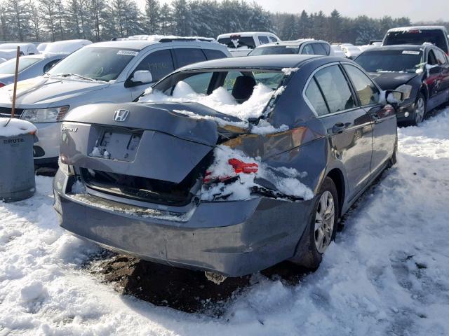 1HGCP26428A018909 - 2008 HONDA ACCORD LXP GRAY photo 4