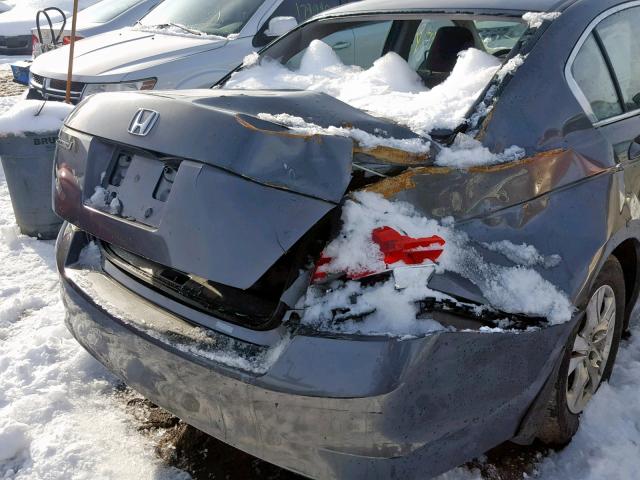 1HGCP26428A018909 - 2008 HONDA ACCORD LXP GRAY photo 9