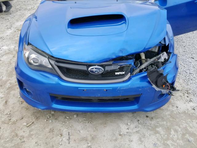 JF1GV7F67BG511175 - 2011 SUBARU IMPREZA WR BLUE photo 7