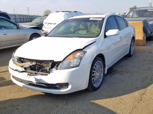 1N4AL21E79N407014 - 2009 NISSAN ALTIMA 2.5 WHITE photo 2