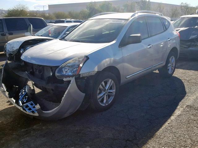 JN8AS5MT3FW153739 - 2015 NISSAN ROGUE SELE SILVER photo 2