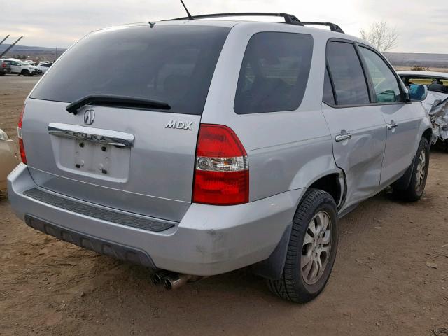 2HNYD18913H530519 - 2003 ACURA MDX TOURIN SILVER photo 4