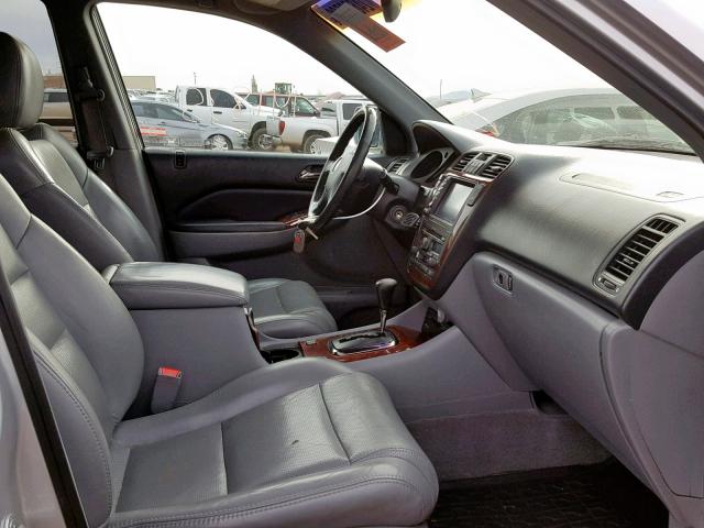 2HNYD18913H530519 - 2003 ACURA MDX TOURIN SILVER photo 5