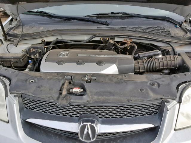 2HNYD18913H530519 - 2003 ACURA MDX TOURIN SILVER photo 7