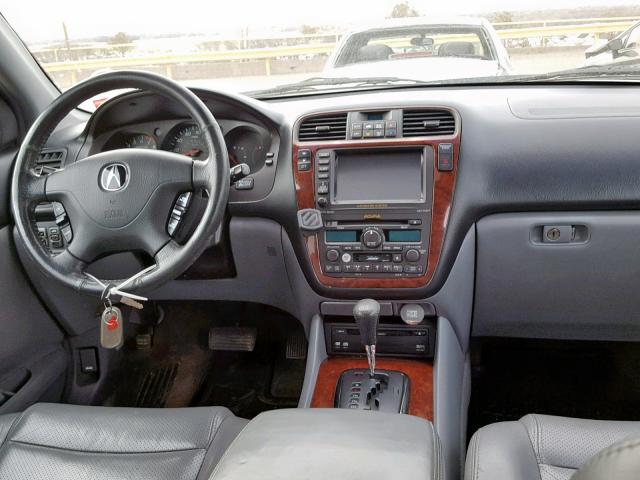 2HNYD18913H530519 - 2003 ACURA MDX TOURIN SILVER photo 9