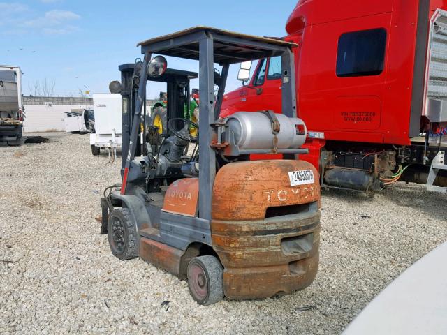 13667 - 2008 TOYOTA FORKLIFT ORANGE photo 3