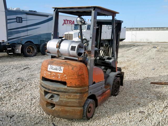 13667 - 2008 TOYOTA FORKLIFT ORANGE photo 4