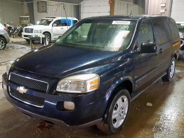 1GNDV23LX6D174719 - 2006 CHEVROLET UPLANDER L Mavi foto 2