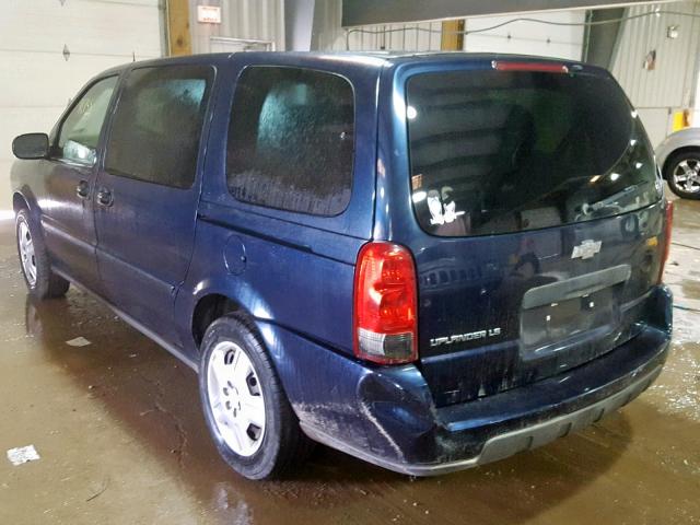 1GNDV23LX6D174719 - 2006 CHEVROLET UPLANDER L Mavi foto 3