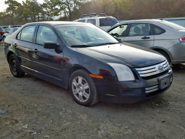 3FAHP06Z67R257524 - 2007 FORD FUSION S BLACK photo 1