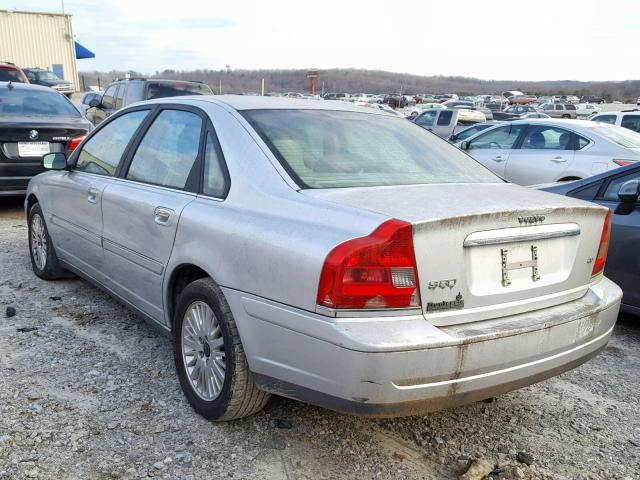 YV1TS92D241361624 - 2004 VOLVO S80 SILVER photo 3