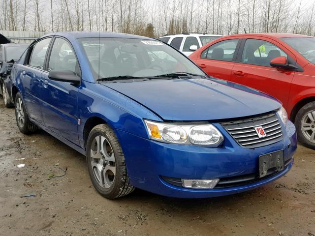 1G8AL54F25Z116062 - 2005 SATURN ION LEVEL BLUE photo 1