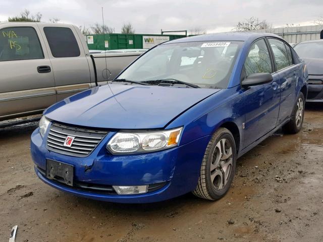 1G8AL54F25Z116062 - 2005 SATURN ION LEVEL BLUE photo 2