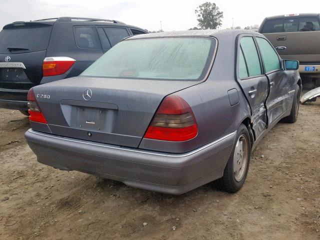 WDBHA29G0WA610901 - 1998 MERCEDES-BENZ C 280 GRAY photo 4