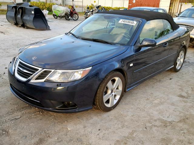 YS3FA7CY5A1615181 - 2010 SAAB 9-3 2.0T BLUE photo 2