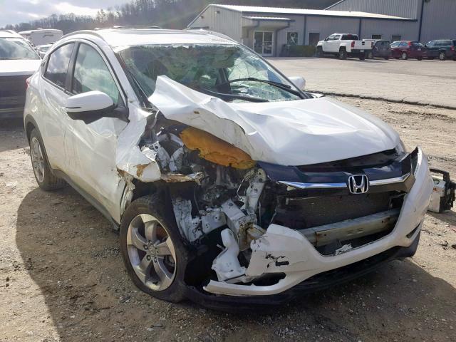 3CZRU6H76GM771046 - 2016 HONDA HR-V EXL WHITE photo 1