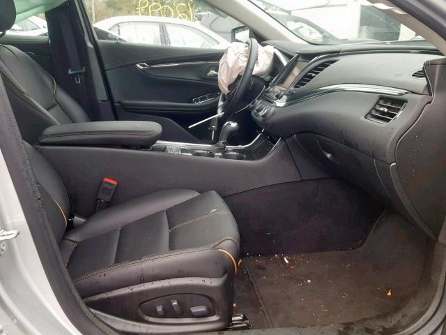 2G1125S38J9178015 - 2018 CHEVROLET IMPALA PRE ვერცხლისფერი ფოტო 5