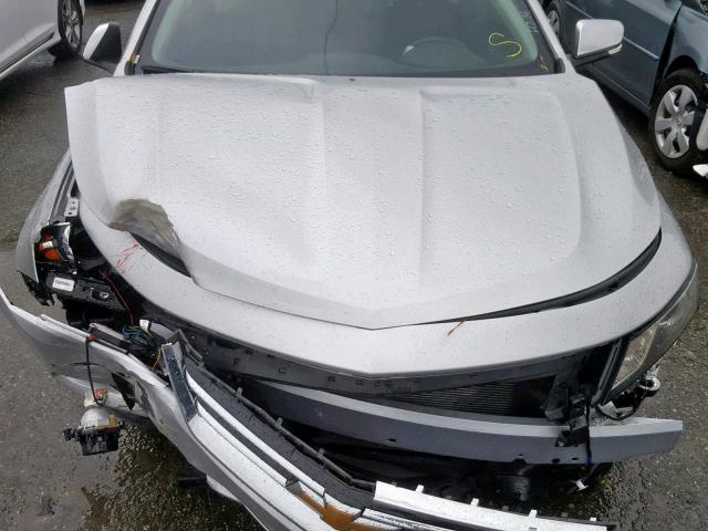 2G1125S38J9178015 - 2018 CHEVROLET IMPALA PRE ვერცხლისფერი ფოტო 7