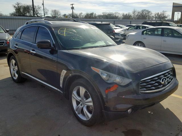 JNRAS18U39M104838 - 2009 INFINITI FX35 BLACK photo 1