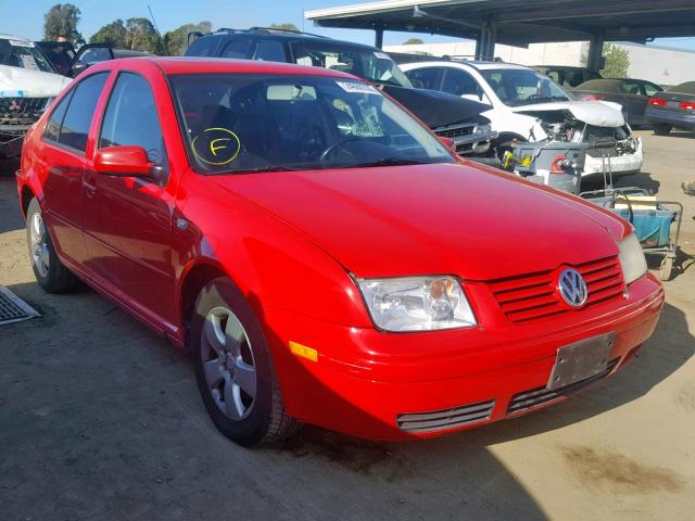 3VWSK69M53M019671 - 2003 VOLKSWAGEN JETTA GLS RED photo 1