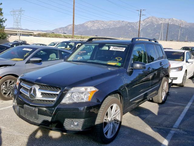 WDCGG8HB2CF750896 - 2012 MERCEDES-BENZ GLK 350 4M BLACK photo 2