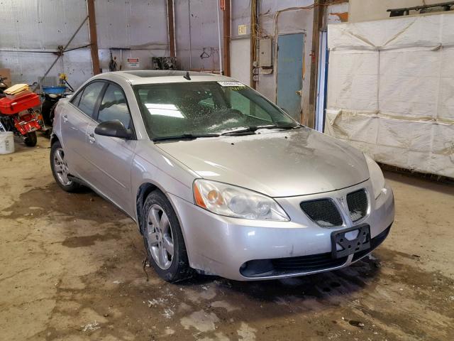 1G2ZH57N584151519 - 2008 PONTIAC G6 GT SILVER photo 1