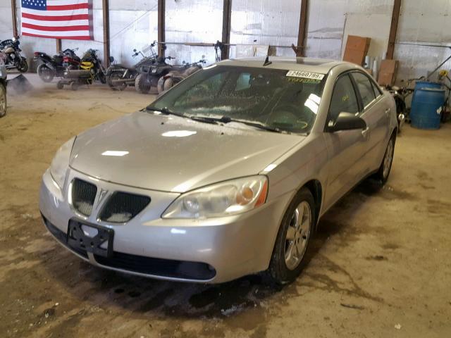 1G2ZH57N584151519 - 2008 PONTIAC G6 GT SILVER photo 2