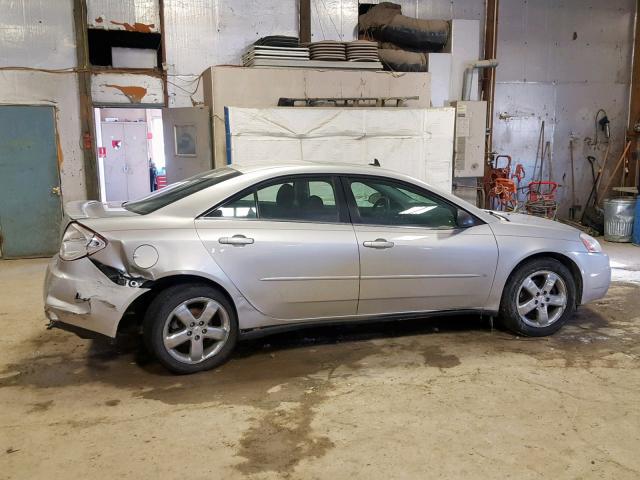 1G2ZH57N584151519 - 2008 PONTIAC G6 GT SILVER photo 9