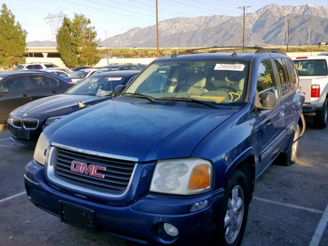 1GKDS13S752321368 - 2005 GMC ENVOY BLUE photo 2