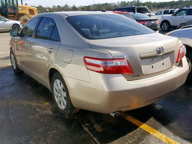 4T1BK46K37U047878 - 2007 TOYOTA CAMRY NEW GOLD photo 3