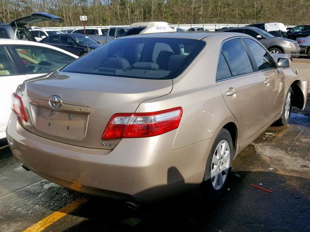 4T1BK46K37U047878 - 2007 TOYOTA CAMRY NEW GOLD photo 4