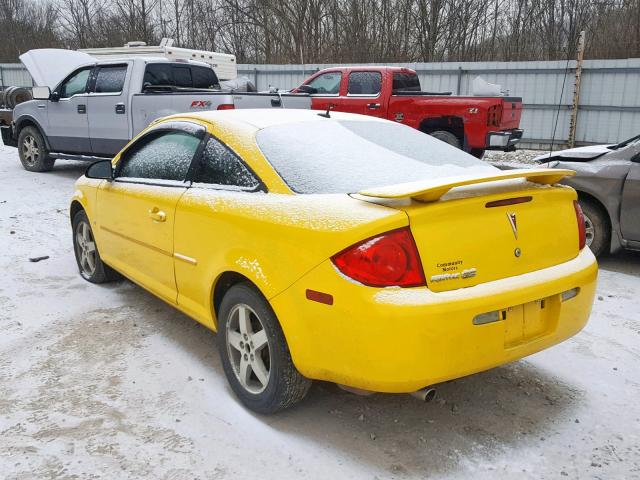 1G2AL18F387192998 - 2008 PONTIAC G5 YELLOW photo 3