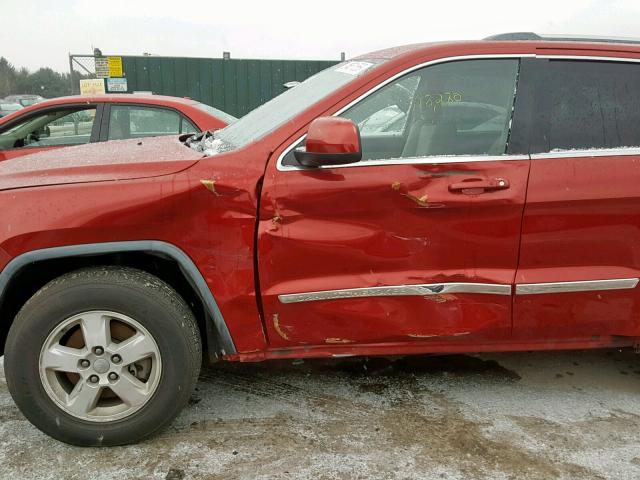 1J4RR4GGXBC567271 - 2011 JEEP GRAND CHER RED photo 9