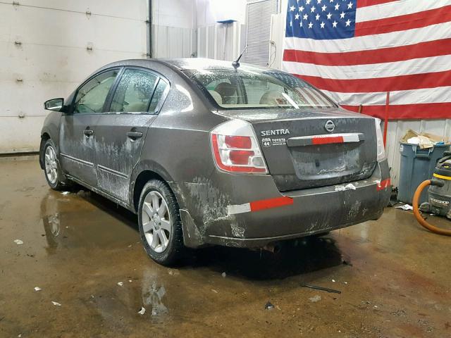 3N1AB61E99L693973 - 2009 NISSAN SENTRA 2.0 GRAY photo 3