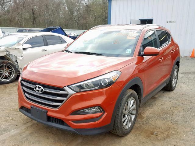 KM8J33A41GU189125 - 2016 HYUNDAI TUCSON LIM ORANGE photo 2