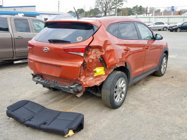 KM8J33A41GU189125 - 2016 HYUNDAI TUCSON LIM ORANGE photo 4