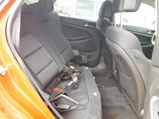 KM8J33A41GU189125 - 2016 HYUNDAI TUCSON LIM ORANGE photo 6